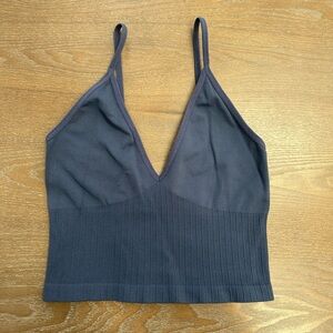 NAVY BLUE WORKOUT TANK TOP